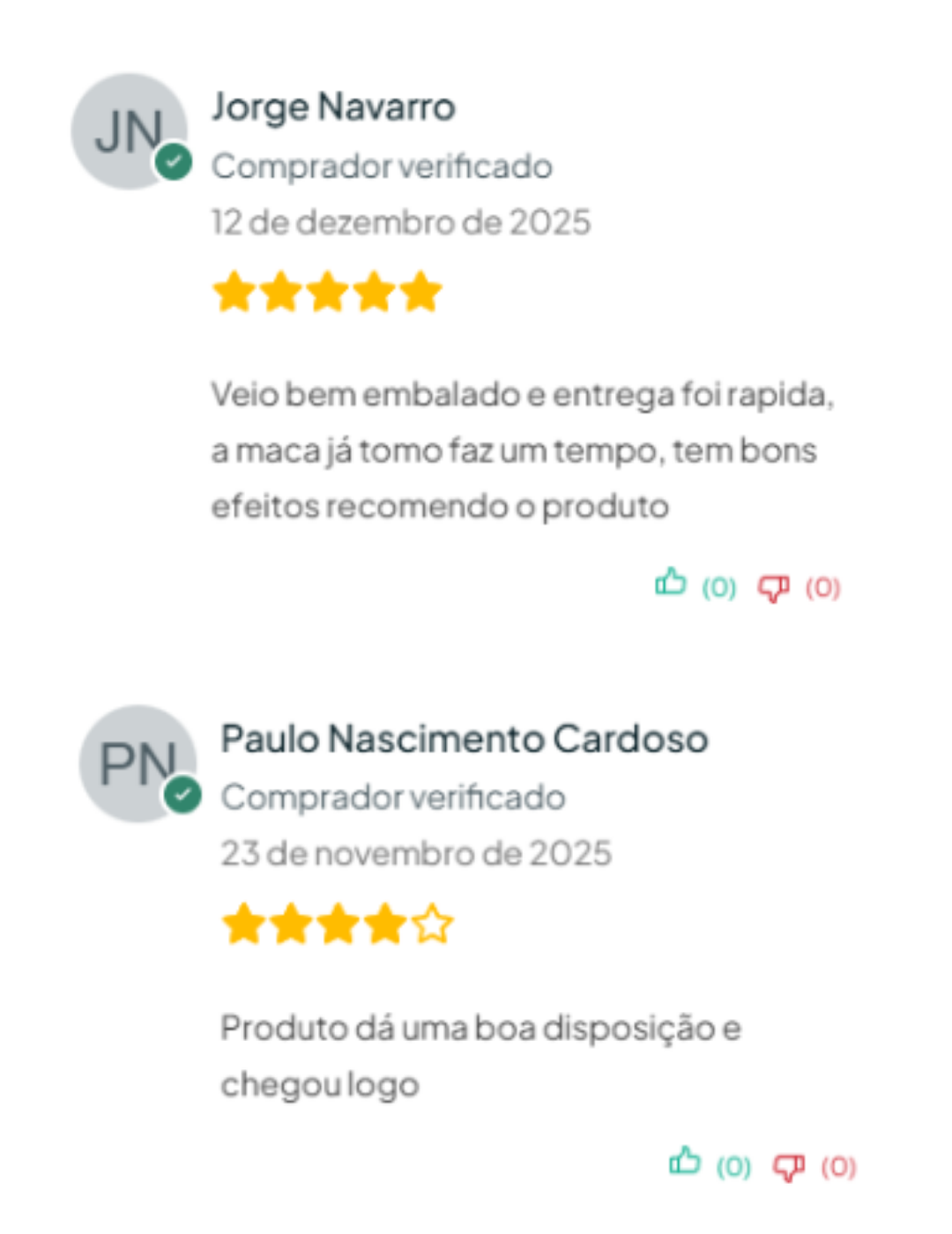 avaliações loja dez maca 3